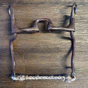 Horse Tack - 5” Dutton Square Port Western Bit